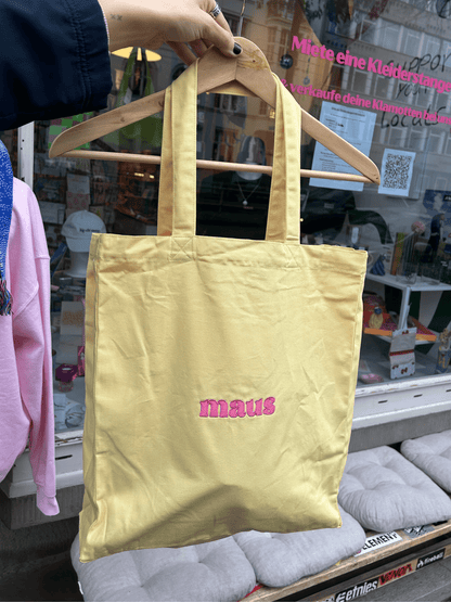 Jutebeutel „Maus“ – Stanley/Stella - das wachsende loft - 