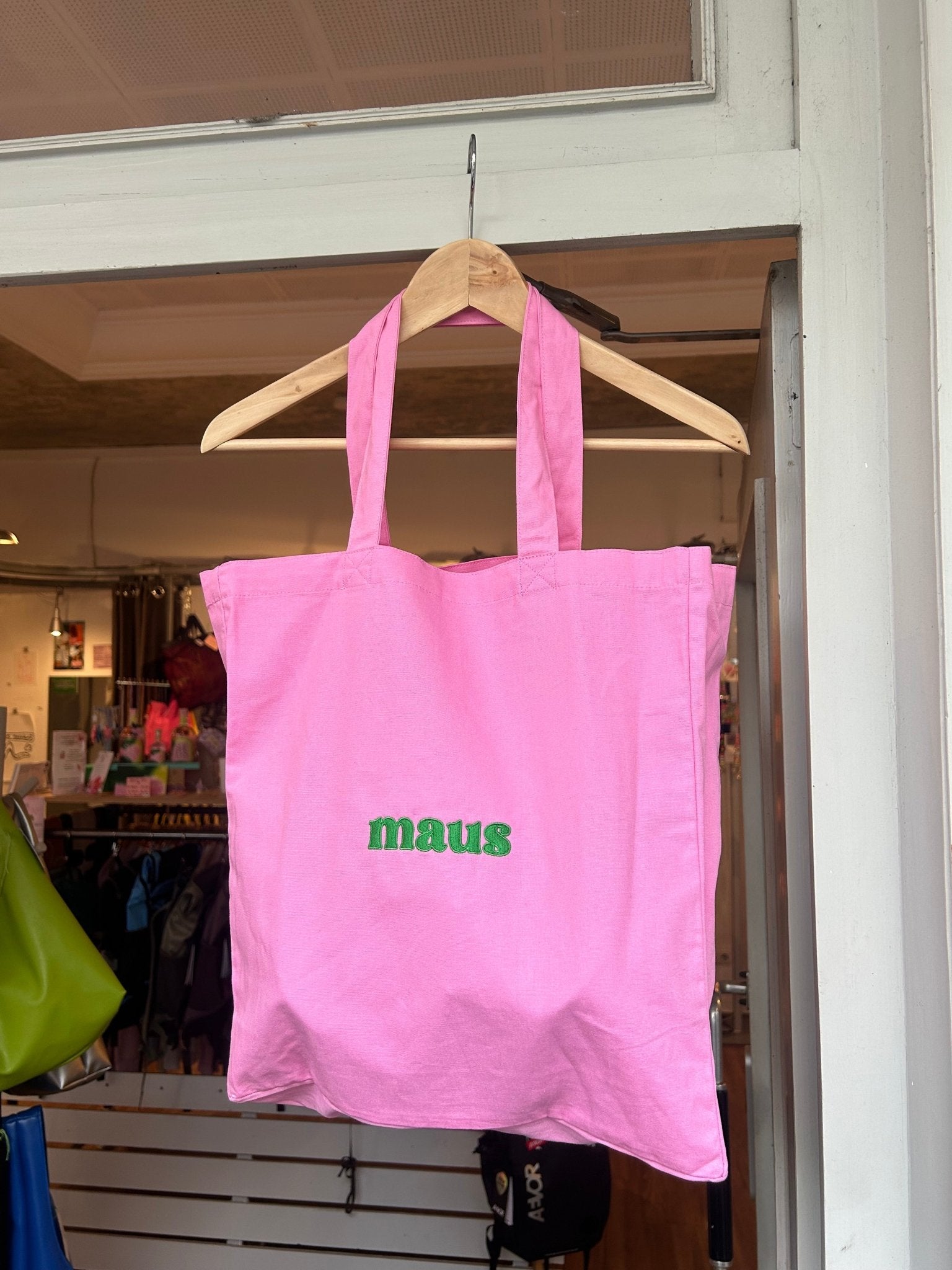 Jutebeutel „Maus“ – Stanley/Stella - das wachsende loft - 