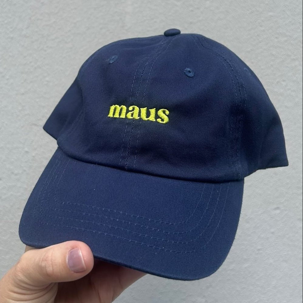 Maus Cap dunkelblau - das wachsende loft - 