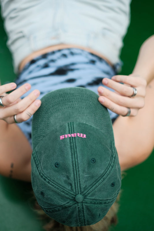 Maus Cap grün - das wachsende loft - 