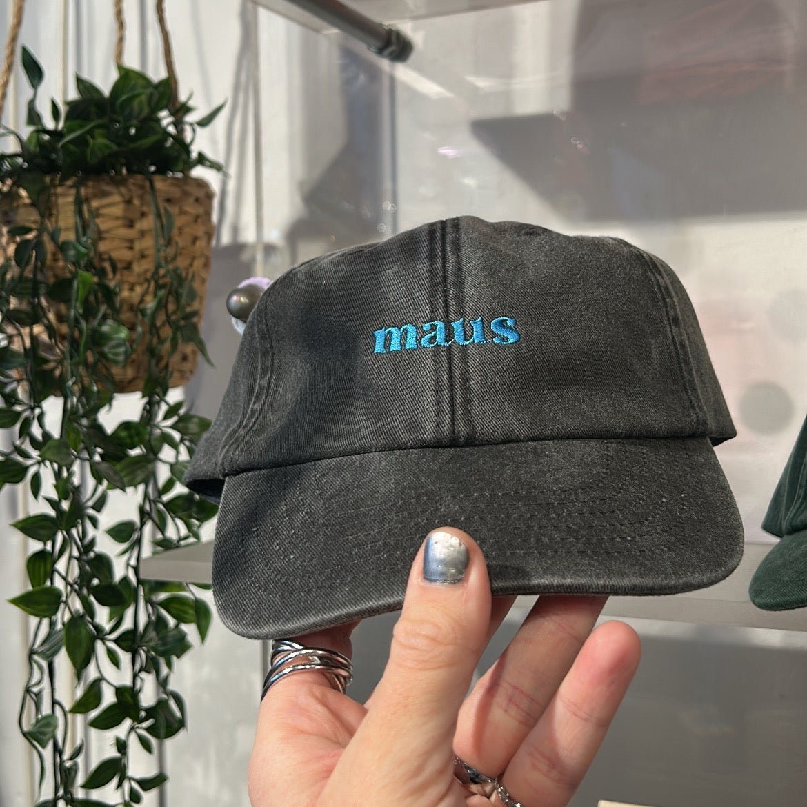 Maus Cap schwarz - das wachsende loft - 